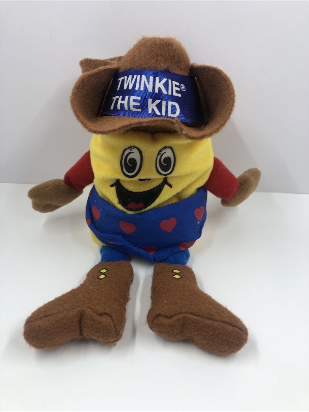 Twinkie The Kid 9" Inch Tall Beanie Bag Plush Toy Hostess. 1998 Vintage